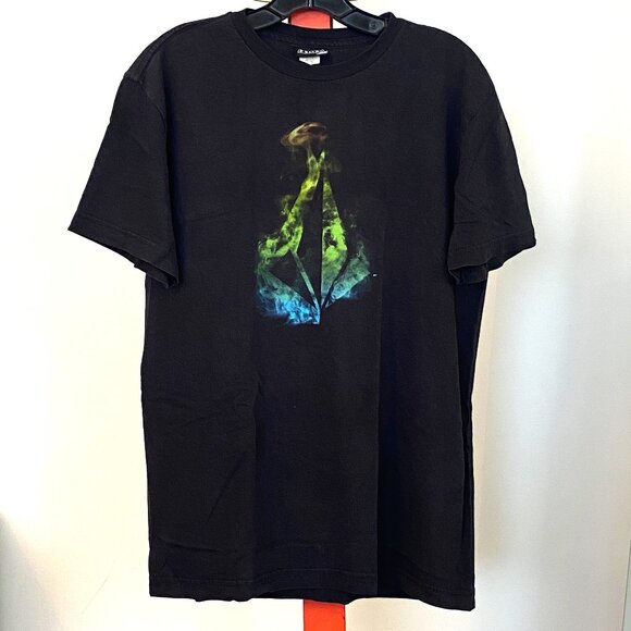 Things of Cloth Volcom Black Short-sleeve T-Shirt - Picture 1 of 6